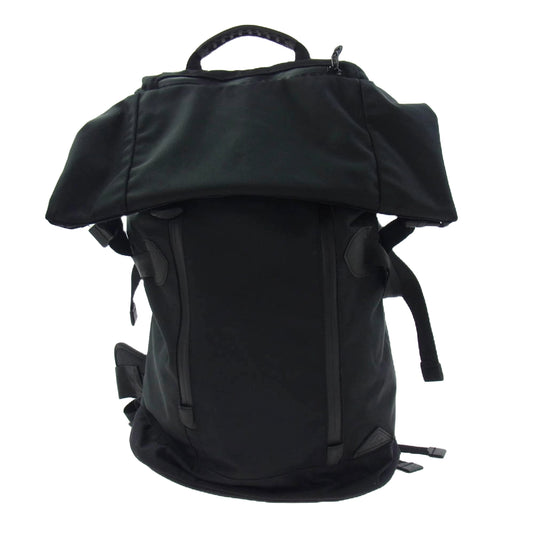 DATUM ロールトップ リュックサック バックパック ブラック系【中古】