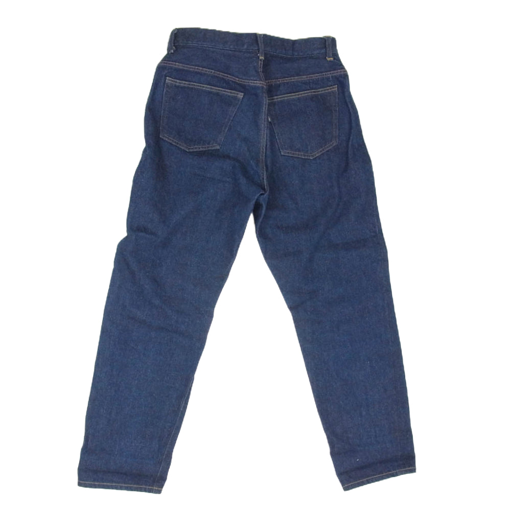 YAECA ヤエカ 10-13WW WIDE TAPERED DENIM PANTS ワイド テーパード デニムパンツ ジーンズ インディゴブルー系 29【中古】