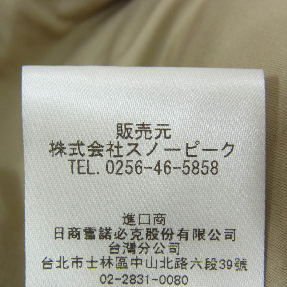 snowpeak スノーピーク SW-21SU005 Flexible Insulated Vest インサレーション 中綿 ベスト プルオーバー カーキ系 M【中古】