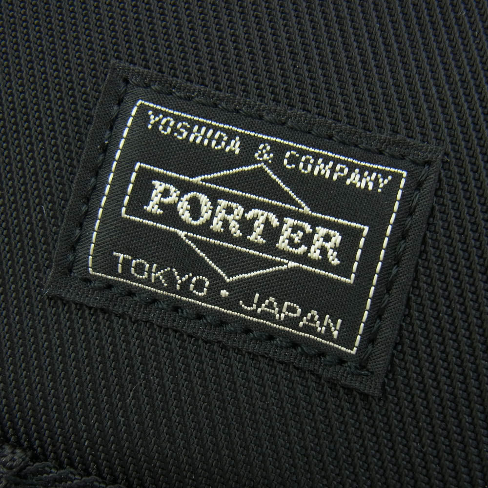 PORTER ポーター POSITION BRIEF CASE ポジション 2WAY ショルダー ブリーフケース ビジネスバッグ ブラック系【中古】
