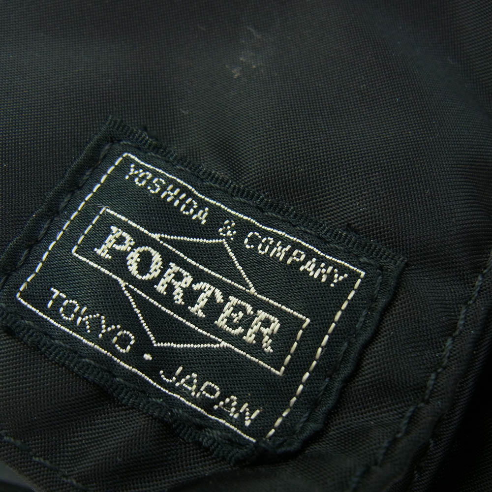 PORTER ポーター TANKER WAIST BAG タンカー ウエストバッグ ブラック系【中古】