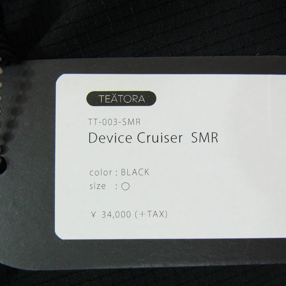 TEATORA テアトラ TT-003-SMR Device Cruiser SMR デバイス クルーザー ショーツ ハーフパンツ ブラック系 1【中古】