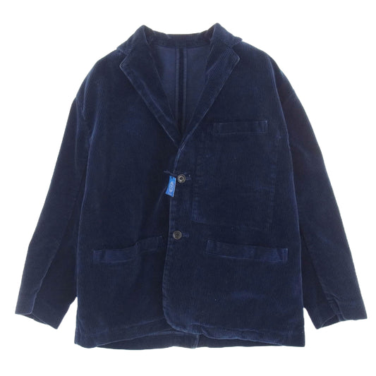 PORTER CLASSIC ポータークラシック PC-018-1166-40-03 Corduroy Classic Jacket コーデュロイ クラシック ジャケット ネイビー系 S【中古】
