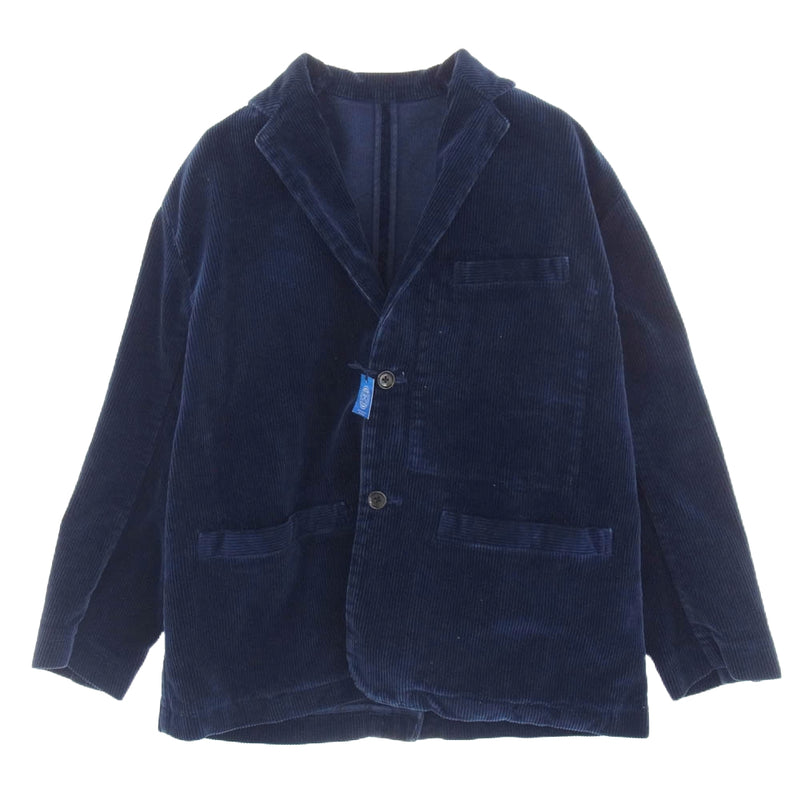 PORTER CLASSIC ポータークラシック PC-018-1166-40-03 Corduroy Classic Jacket コーデュロイ クラシック ジャケット ネイビー系 S【中古】