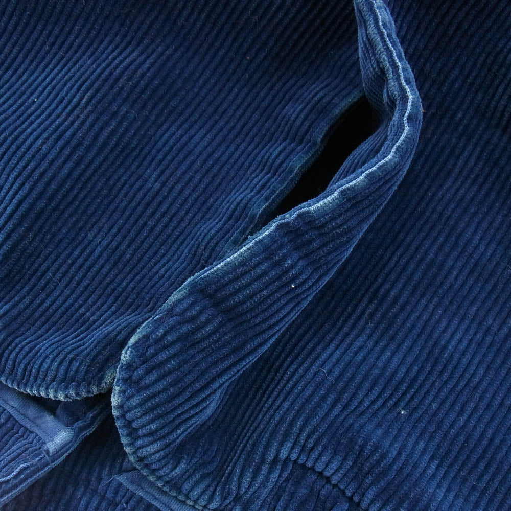 PORTER CLASSIC ポータークラシック PC-018-1166-40-03 Corduroy Classic Jacket コーデュロイ クラシック ジャケット ネイビー系 S【中古】