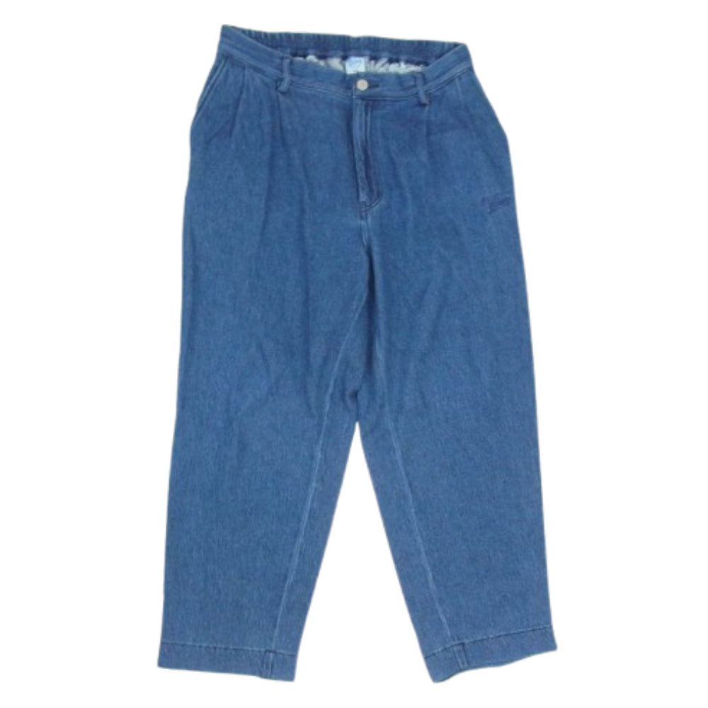 ケボズ イージー デニムパンツ インディゴブルー系 L【中古】