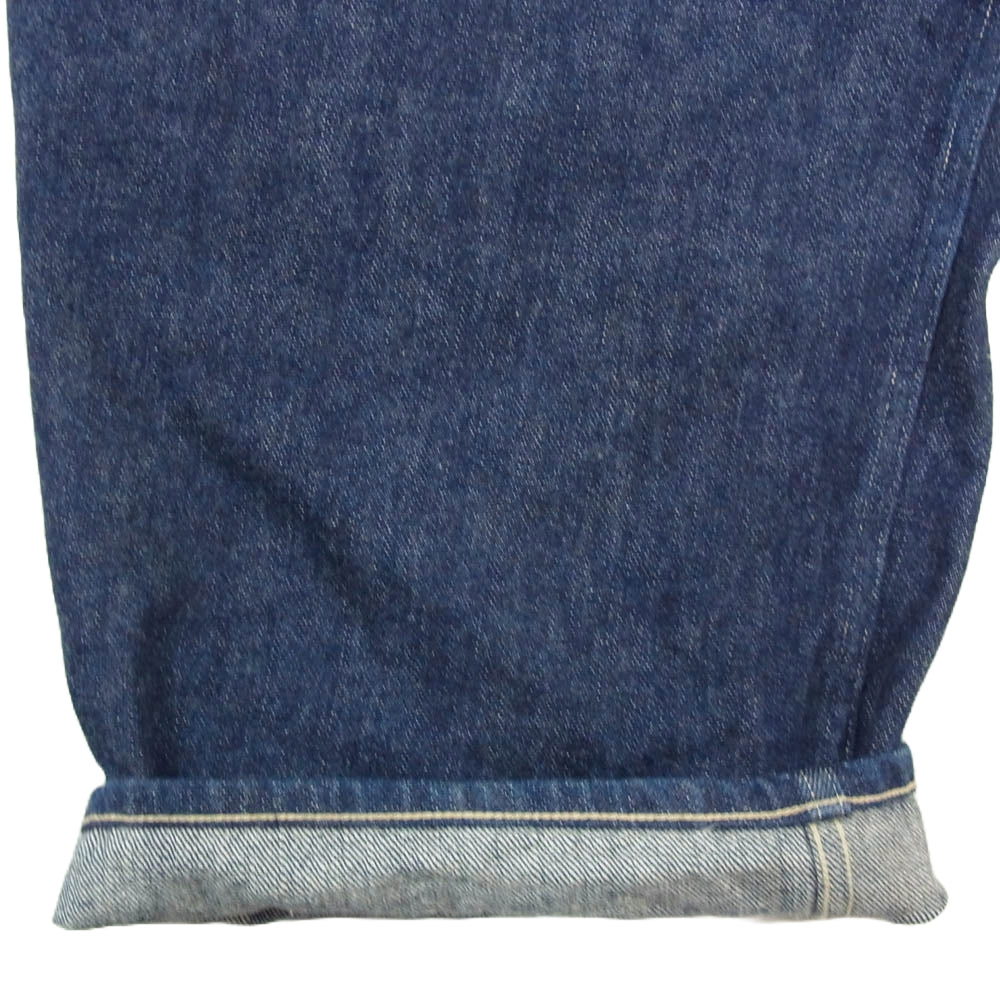 COMOLI コモリ 22SS V01-03001 ベルテッド デニムパンツ インディゴブルー系 3【中古】