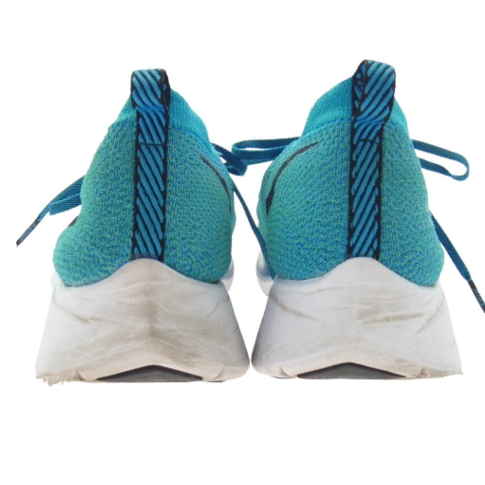 NIKE ナイキ AR4561-401 Zoom Fly Flyknit  ズームフライ フライニット ランニングシューズ スニーカー ライトブルー系 25.5cm【中古】