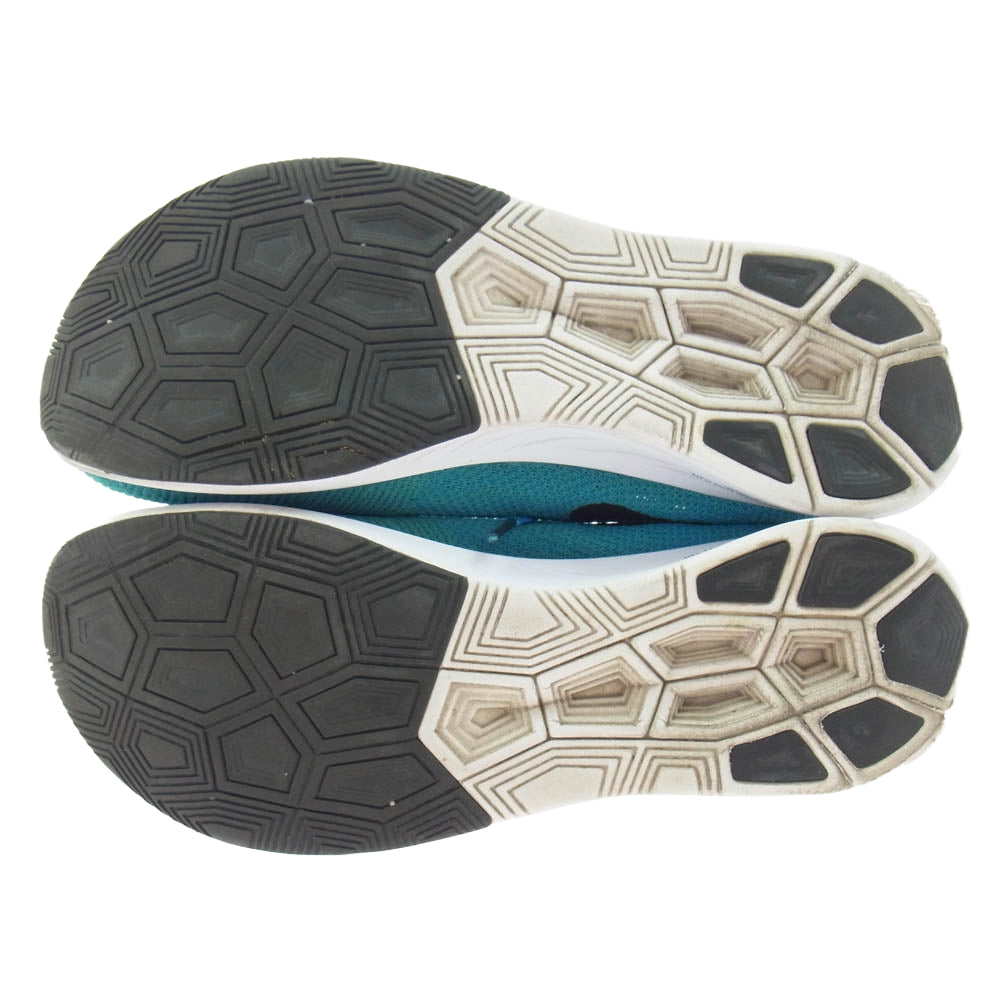 NIKE ナイキ AR4561-401 Zoom Fly Flyknit  ズームフライ フライニット ランニングシューズ スニーカー ライトブルー系 25.5cm【中古】