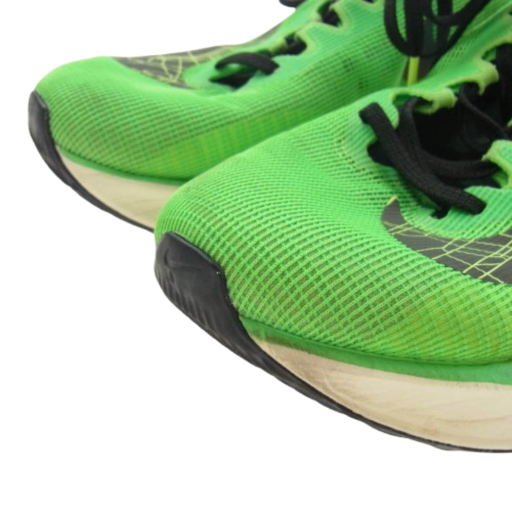 NIKE ナイキ DZ4783-304 Zoom Fly 5 ズームフライ 5 ローカット スニーカー ライトグリーン系 25.5cm【中古】