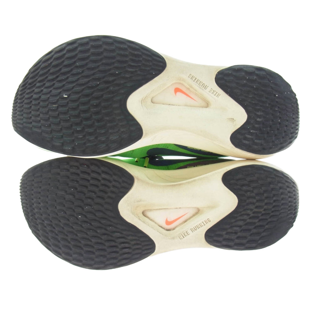 NIKE ナイキ DZ4783-304 Zoom Fly 5 ズームフライ 5 ローカット スニーカー ライトグリーン系 25.5cm【中古】