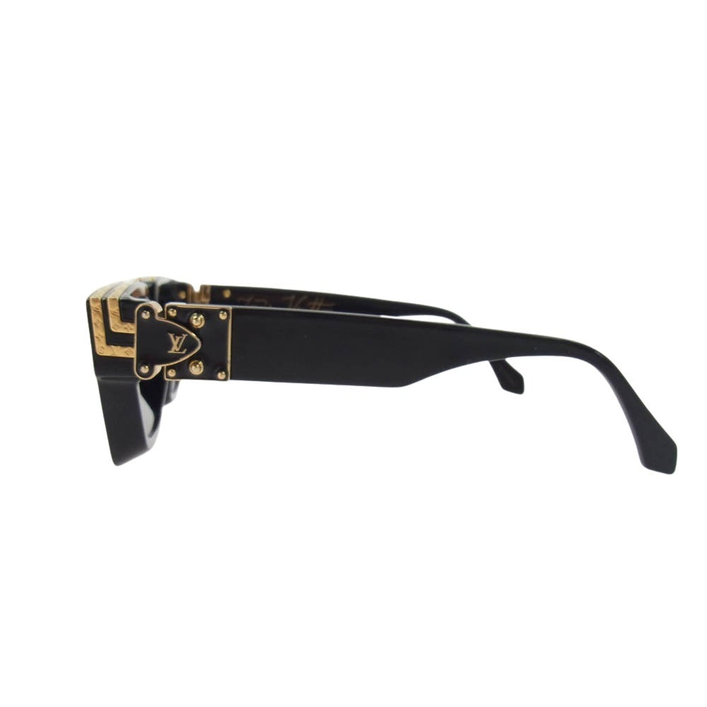 LOUIS VUITTON ルイ・ヴィトン Z1165E ミリオネア サングラス アイウェア ブラック系【中古】