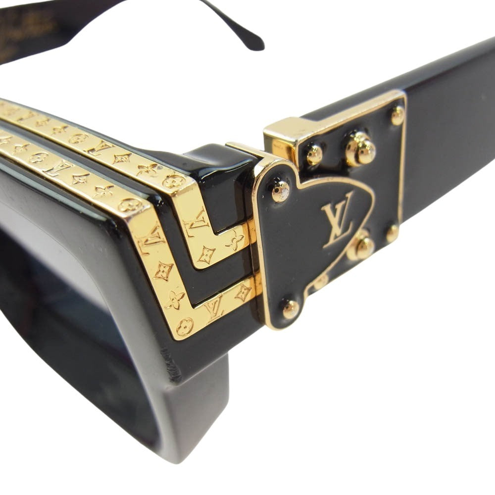 LOUIS VUITTON ルイ・ヴィトン Z1165E ミリオネア サングラス アイウェア ブラック系【中古】