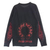 CHROME HEARTS クロムハーツ（原本無） OLD NEW YORK Horseshoe L/S Tee  オールド ニューヨーク限定 ホースシュー ロングスリーブ カットソー 長袖 ブラック系 L【中古】
