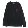 CHROME HEARTS クロムハーツ（原本無） OLD NEW YORK Horseshoe L/S Tee  オールド ニューヨーク限定 ホースシュー ロングスリーブ カットソー 長袖 ブラック系 L【中古】