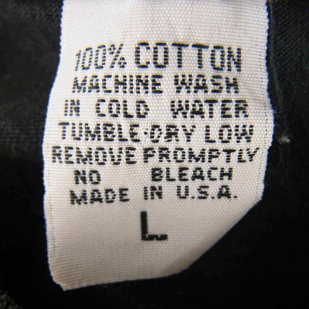 CHROME HEARTS クロムハーツ（原本無） OLD NEW YORK Horseshoe L/S Tee  オールド ニューヨーク限定 ホースシュー ロングスリーブ カットソー 長袖 ブラック系 L【中古】