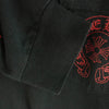 CHROME HEARTS クロムハーツ（原本無） OLD NEW YORK Horseshoe L/S Tee  オールド ニューヨーク限定 ホースシュー ロングスリーブ カットソー 長袖 ブラック系 L【中古】