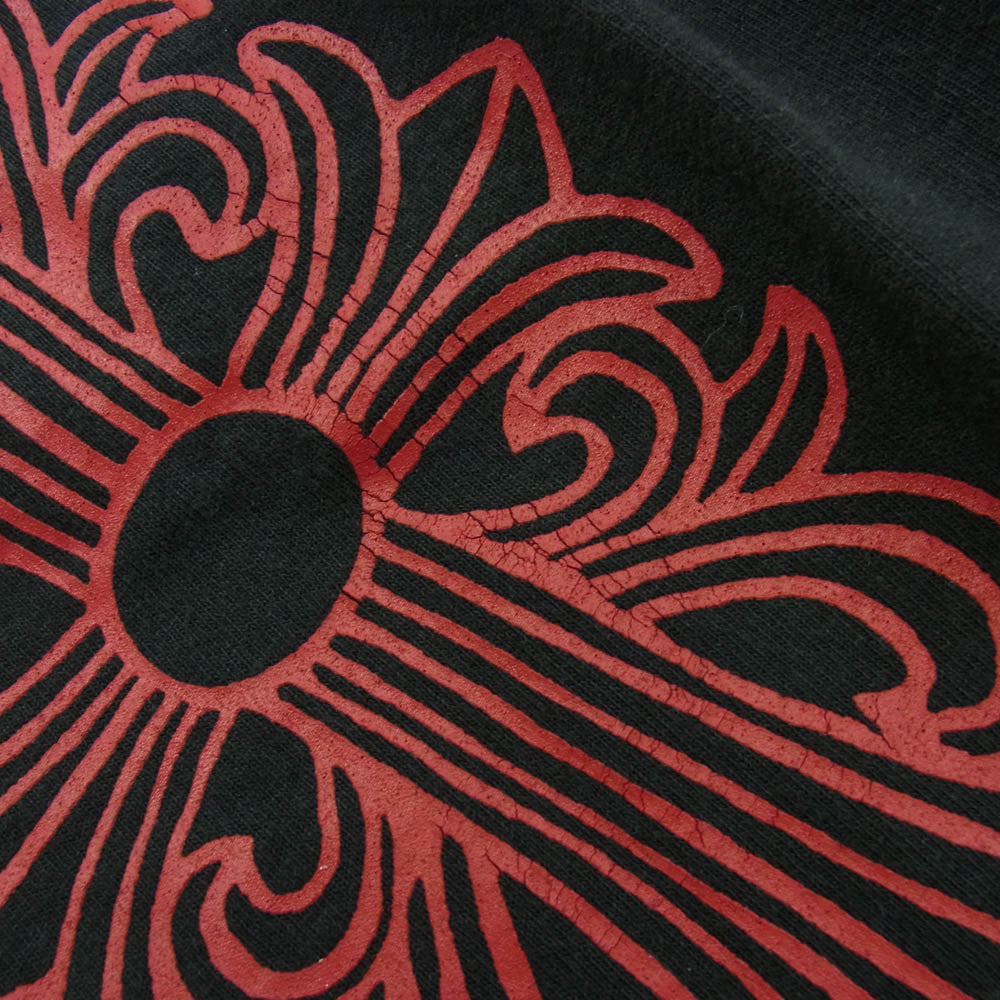 CHROME HEARTS クロムハーツ（原本無） OLD NEW YORK Horseshoe L/S Tee  オールド ニューヨーク限定 ホースシュー ロングスリーブ カットソー 長袖 ブラック系 L【中古】