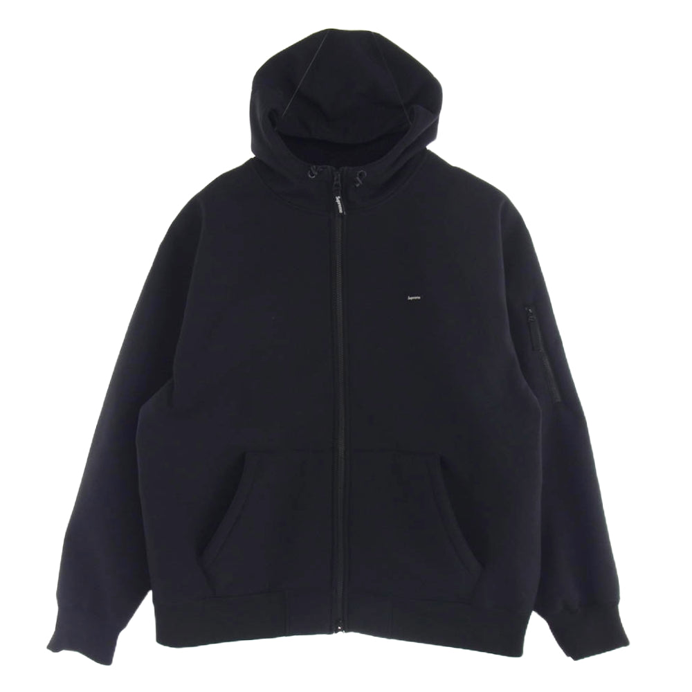 Supreme シュプリーム 23AW WINDSTOPPER Zip Up Hooded Sweatshirt ウィンドストッパー ジップ アップ ジャケット ブラック系 XL【中古】