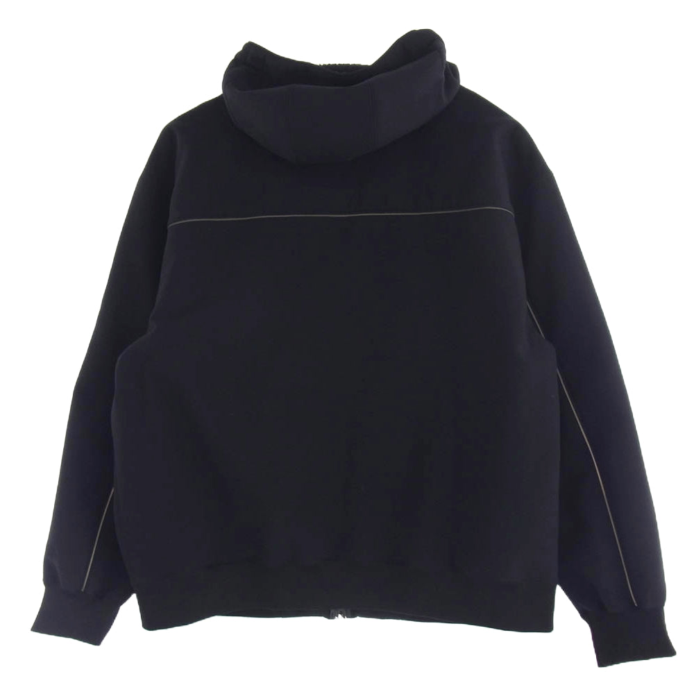 Supreme シュプリーム 23AW WINDSTOPPER Zip Up Hooded Sweatshirt ウィンドストッパー ジップ アップ ジャケット ブラック系 XL【中古】