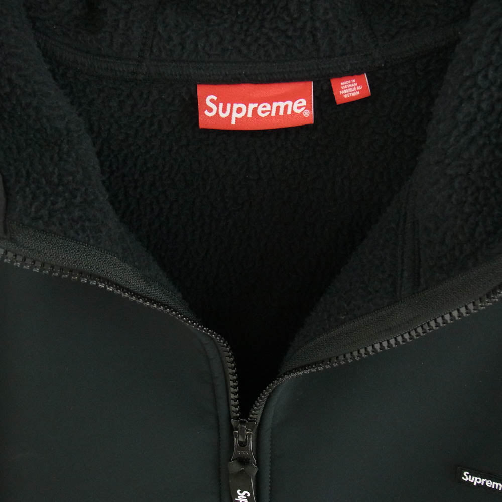 Supreme シュプリーム 23AW WINDSTOPPER Zip Up Hooded Sweatshirt ウィンドストッパー ジップ アップ ジャケット ブラック系 XL【中古】