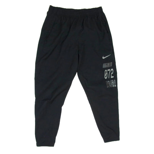 NIKE ナイキ 072 ウーブン ランニング ポリエステル パンツ ブラック系 S【中古】