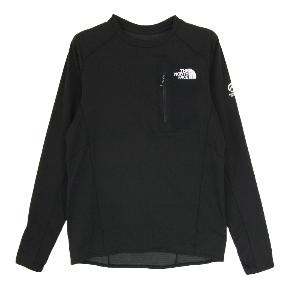 THE NORTH FACE ノースフェイス NT12123 エクスペディション ドライ ドット クルー トップス Tシャツ ブラック系 S【中古】