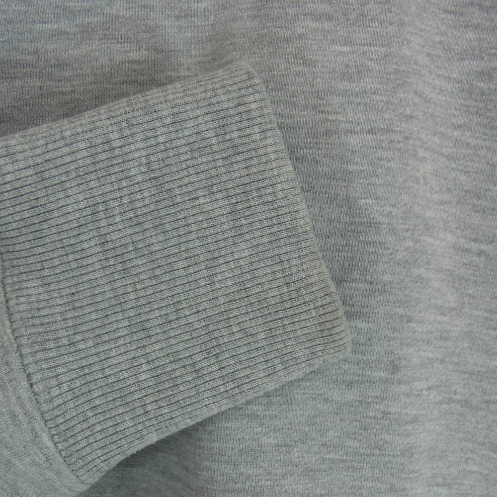 THE NORTH FACE ノースフェイス NT61822R BIG HOODIE ロゴ刺繍 ビック スウェット プルオーバー パーカー グレー系 L【中古】