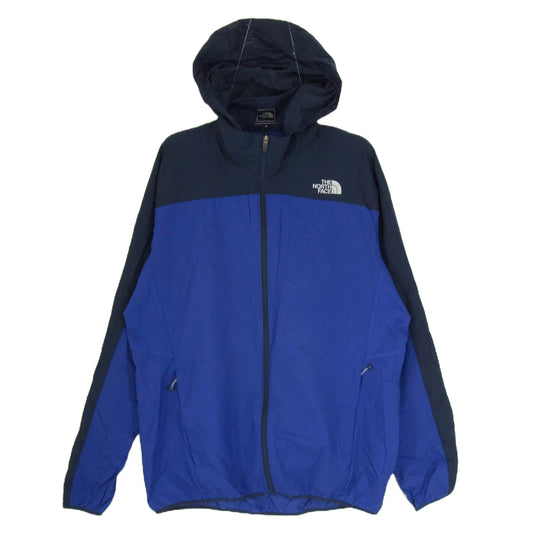 THE NORTH FACE ノースフェイス NP71773 SWALLOWTAIL VENT HOODIE スワローテイル ベント フーディ ジャケット ブルー系 M【中古】