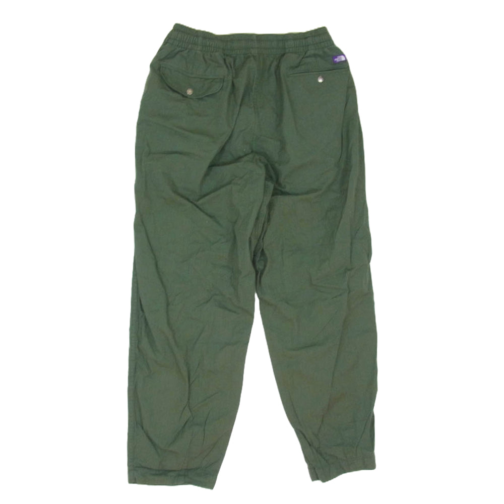 THE NORTH FACE ノースフェイス NT5054N PURPLE LABEL パープルレーベル Ripstop Shirred Waist Pants リップストップ シャーリング ウエストパンツ カーキ系 30【中古】
