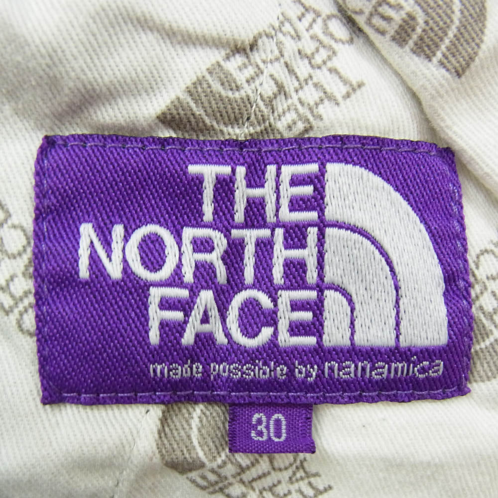 THE NORTH FACE ノースフェイス NT5054N PURPLE LABEL パープルレーベル Ripstop Shirred Waist Pants リップストップ シャーリング ウエストパンツ カーキ系 30【中古】