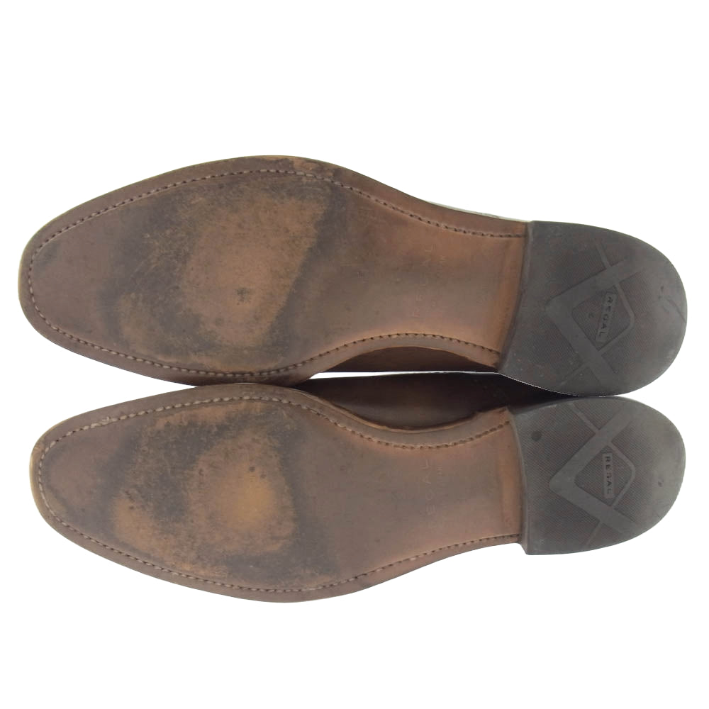 REGAL リーガル RMV04 RAYMAR レイマー レザー シューズ 革靴 ブラウン系 25.5【中古】