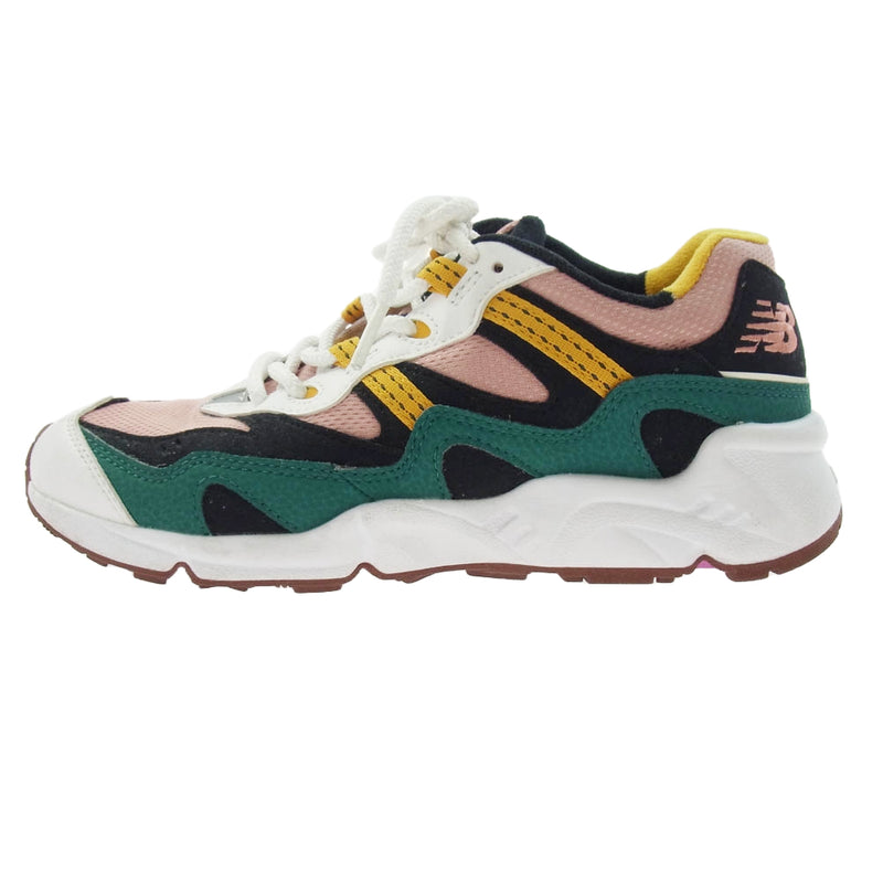 NEW BALANCE ニューバランス 20SS ML850YSD 850 グリーン ピンク ローカット スニーカー マルチカラー系 24cm【中古】