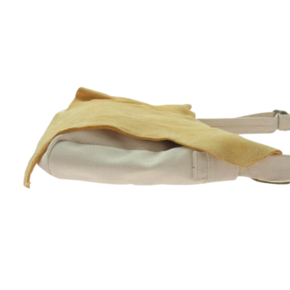 VISVIM ビズビム 24AW 0224903003009 ICT UT SATCHEL S IVORY サッチェル アイボリー ショルダー バッグ オフホワイト系 イエロー系【極上美品】【中古】