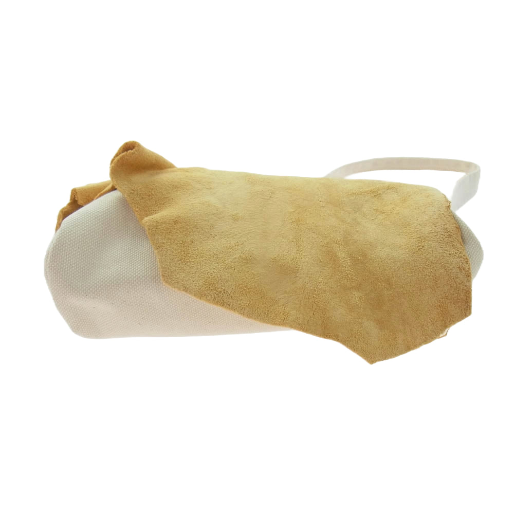 VISVIM ビズビム 24AW 0224903003009 ICT UT SATCHEL S IVORY サッチェル アイボリー ショルダー バッグ オフホワイト系 イエロー系【極上美品】【中古】