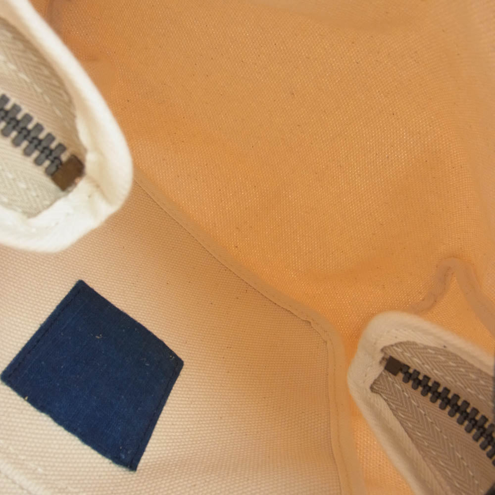 VISVIM ビズビム 24AW 0224903003009 ICT UT SATCHEL S IVORY サッチェル アイボリー ショルダー バッグ オフホワイト系 イエロー系【極上美品】【中古】