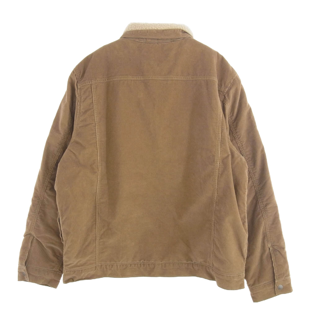 patagonia パタゴニア 19AW 26520 19年製 Pile Lined Trucker Jacket パイル ラインド トラッカー ボア ジャケット ライトブラウン系 XXL【中古】