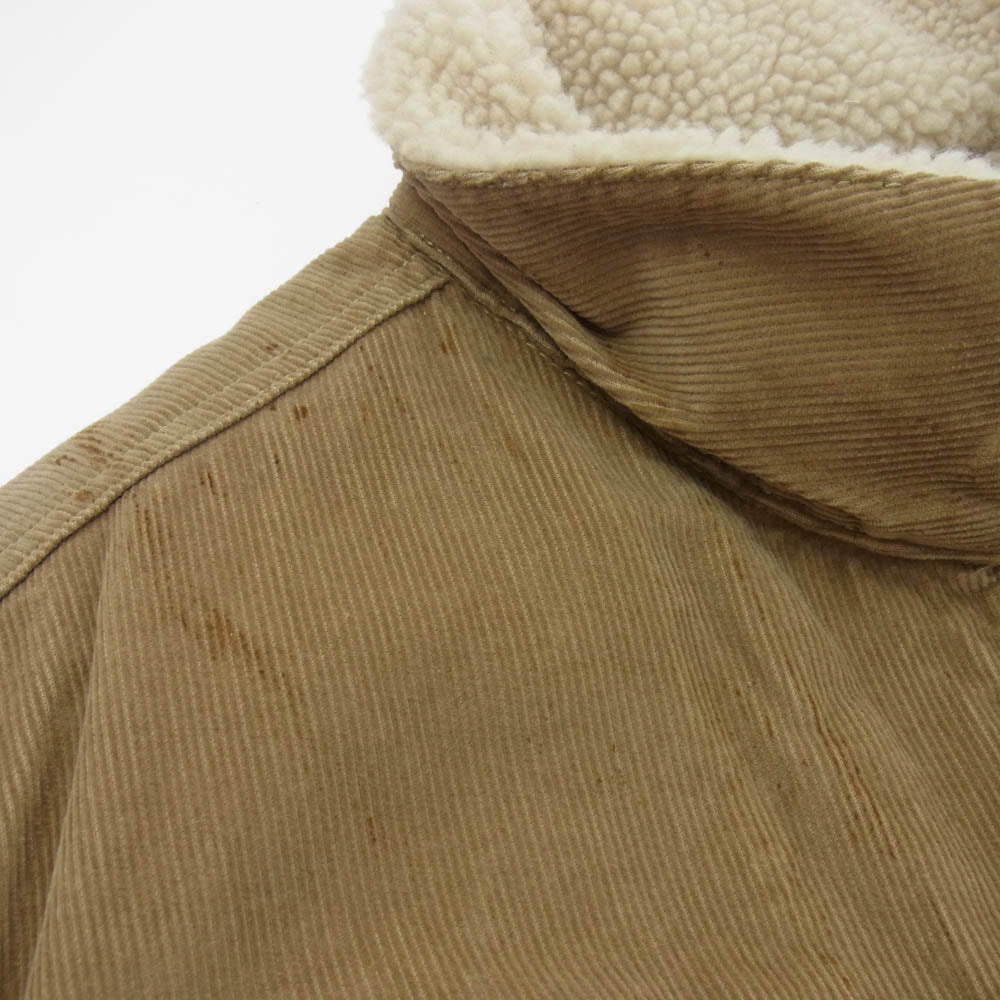 patagonia パタゴニア 19AW 26520 19年製 Pile Lined Trucker Jacket パイル ラインド トラッカー ボア ジャケット ライトブラウン系 XXL【中古】