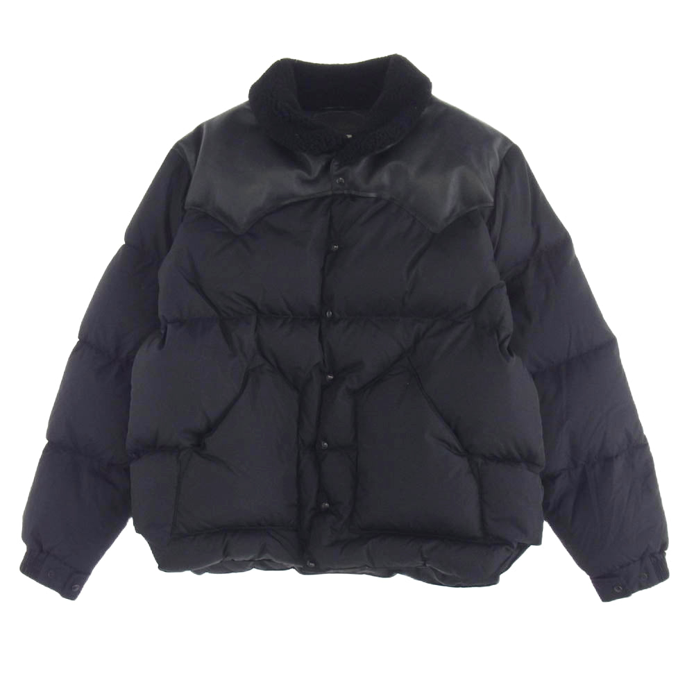 Rocky Mountain FeatherBed ロッキーマウンテンフェザーベッド 200-212-06 HERITAGE COLLECTION DOWN JACKET ダウン ジャケット ブラック系 48【中古】