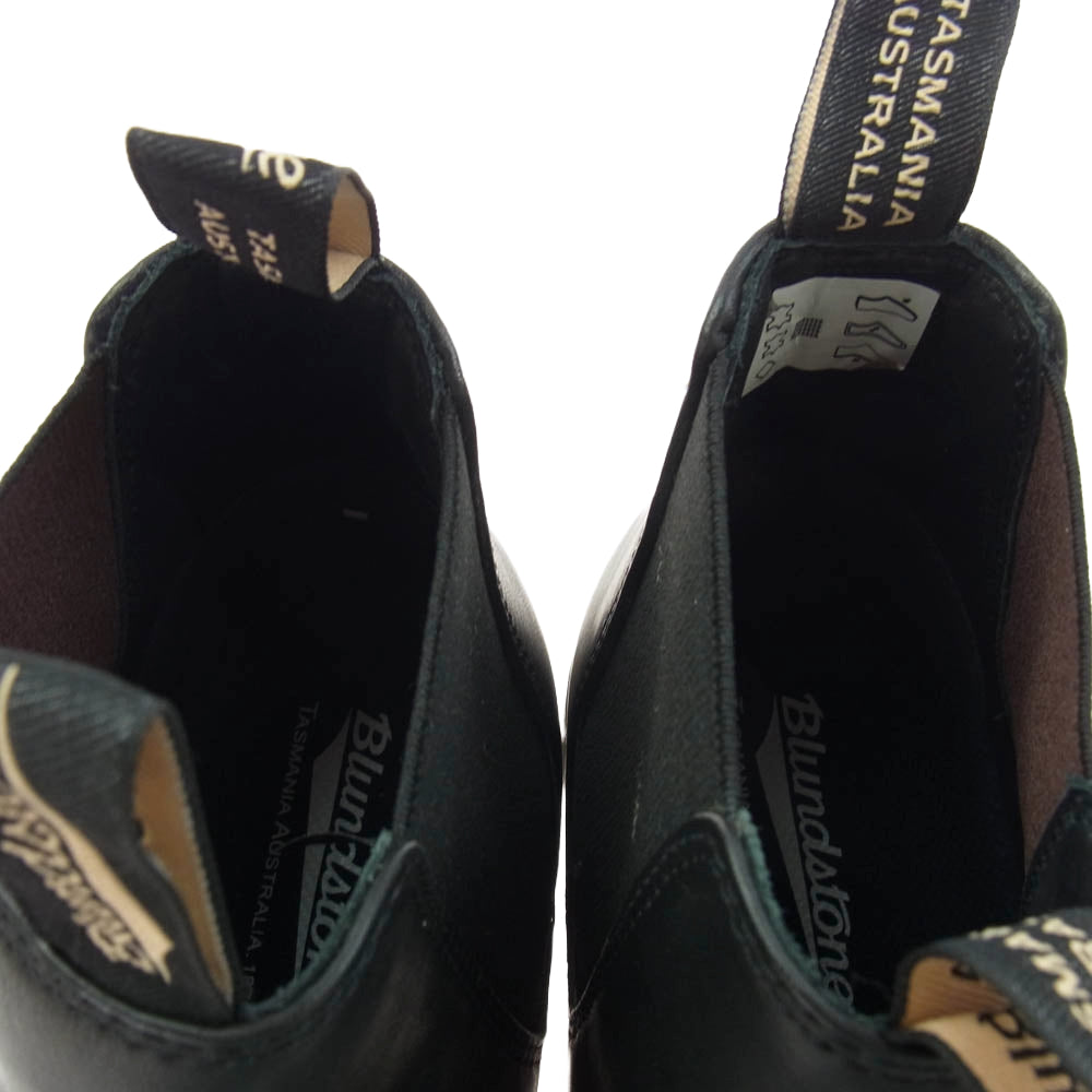 ブランドストーン BS1901 ELASTIC SIDED BOOTS DRESS ポインテッドトゥ サイドゴア ブーツ ブラック系 10【極上美品】【中古】