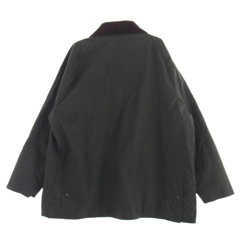 Barbour バブアー 1902066 英国製 縦ワラント BEDALE JACKET ビデイル オイルド ジャケット カーキ系 C46/117CM【中古】