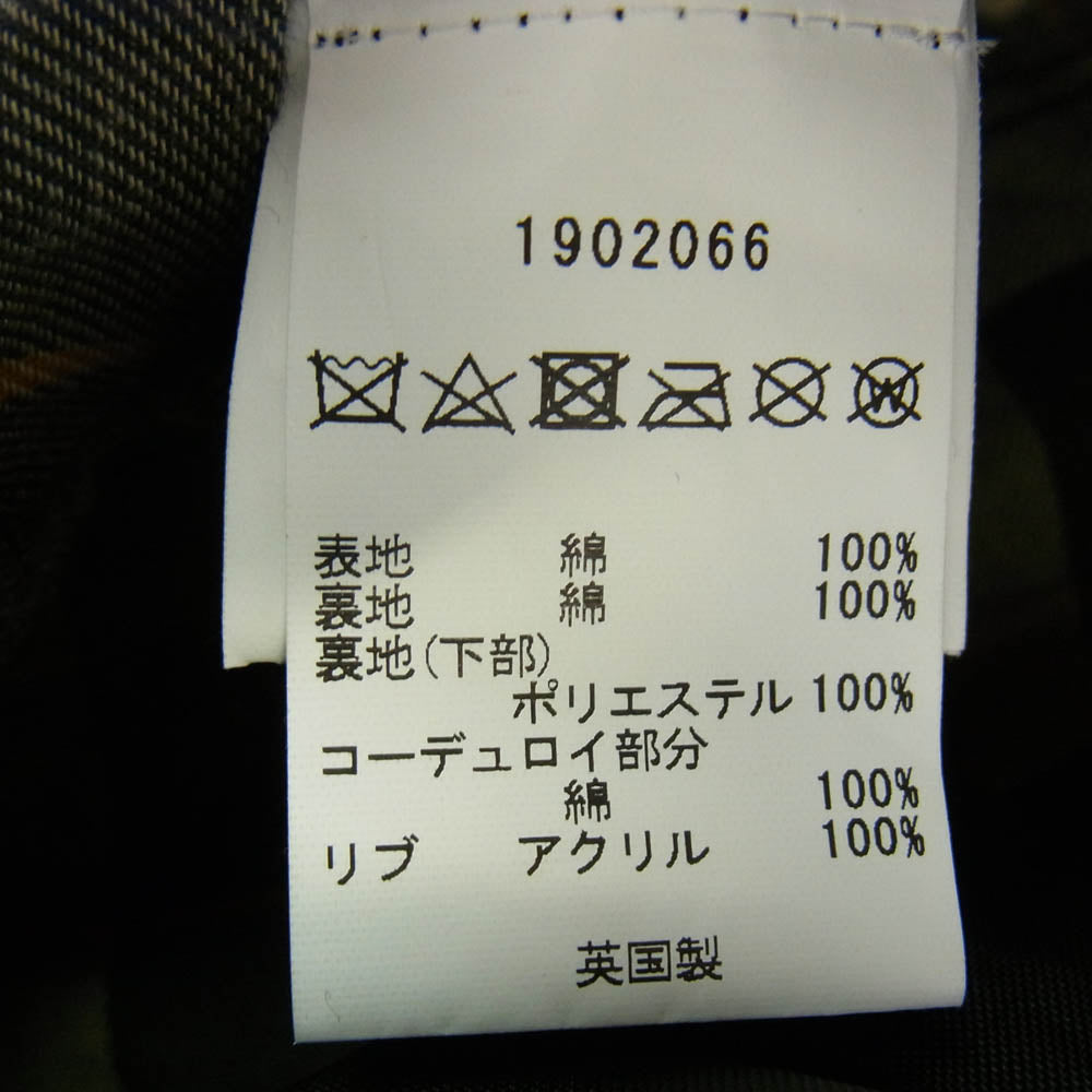 Barbour バブアー 1902066 英国製 縦ワラント BEDALE JACKET ビデイル オイルド ジャケット カーキ系 C46/117CM【中古】