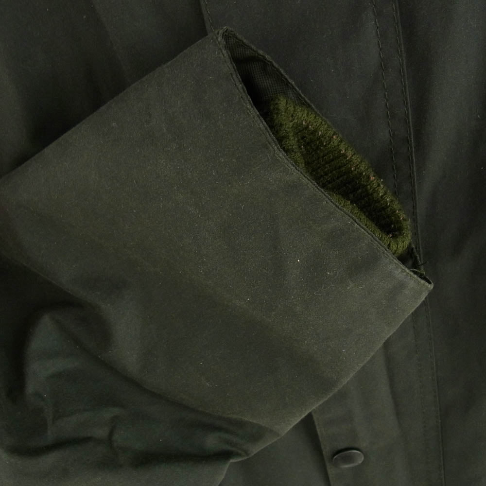 Barbour バブアー 1902066 英国製 縦ワラント BEDALE JACKET ビデイル オイルド ジャケット カーキ系 C46/117CM【中古】