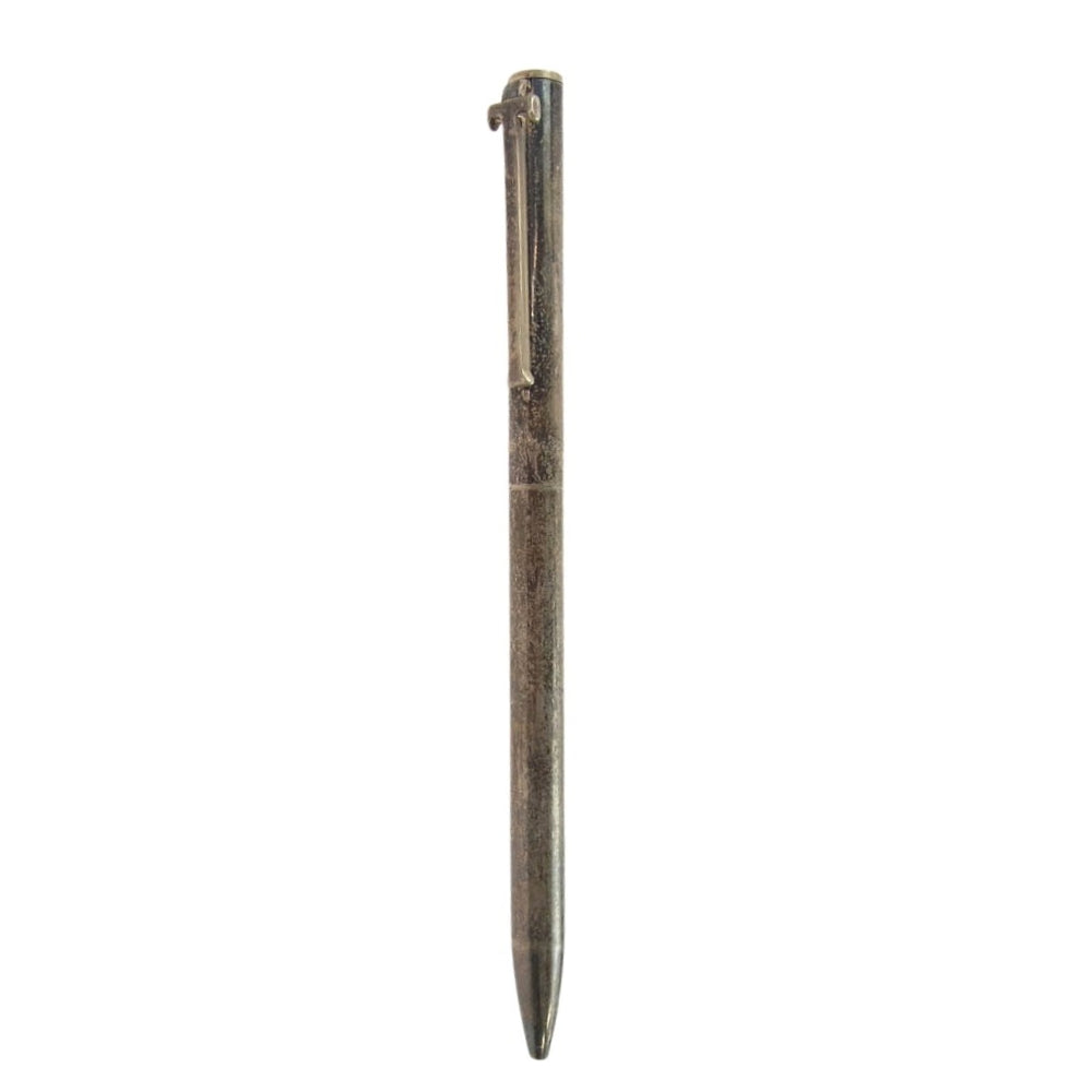 TIFFANY&Co. ティファニー Tロゴ ツイスト式 シルバー製 ボールペン シルバー系【中古】