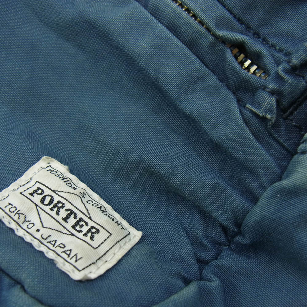 PORTER ポーター DEEP BLUE SHOULDER BAG ディープブルー ショルダー バック ネイビー系【中古】