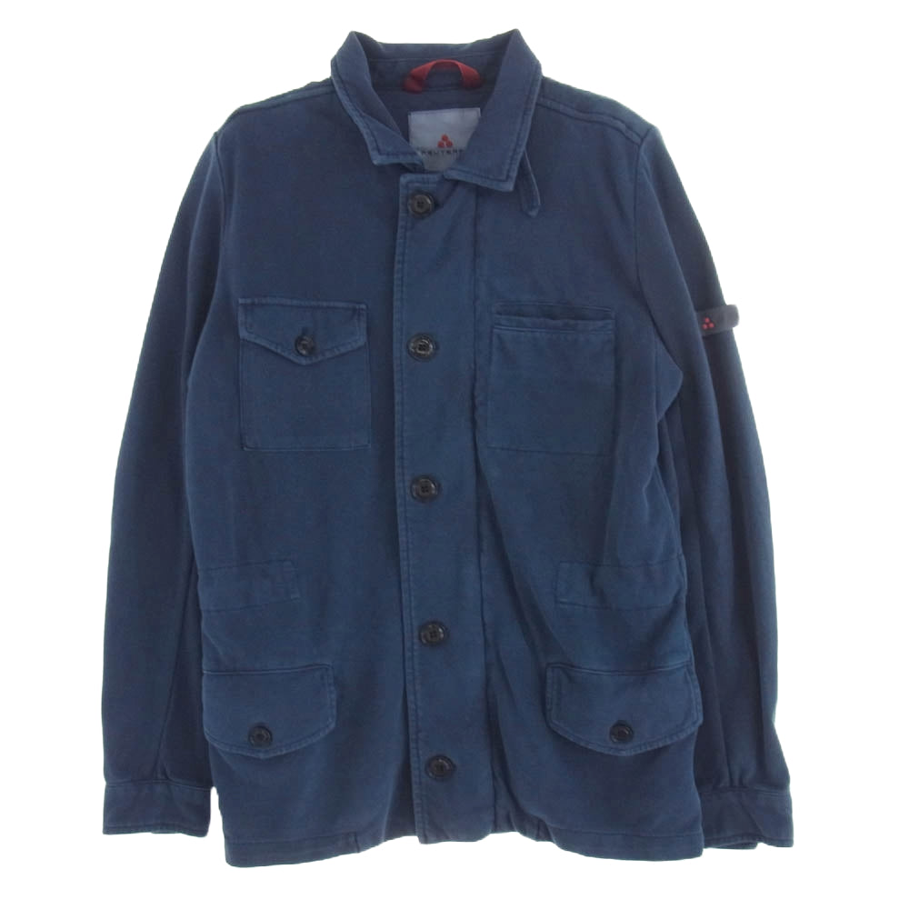 PEUTEREY ピューテリー 47245010 コットンカノコ フィールドジャケット ネイビー系 XS【中古】