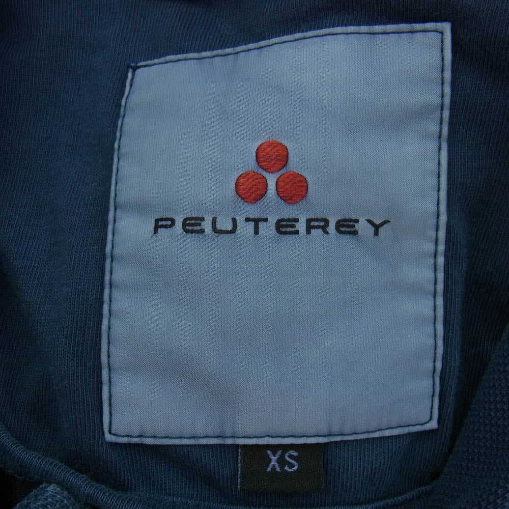 PEUTEREY ピューテリー 47245010 コットンカノコ フィールドジャケット ネイビー系 XS【中古】