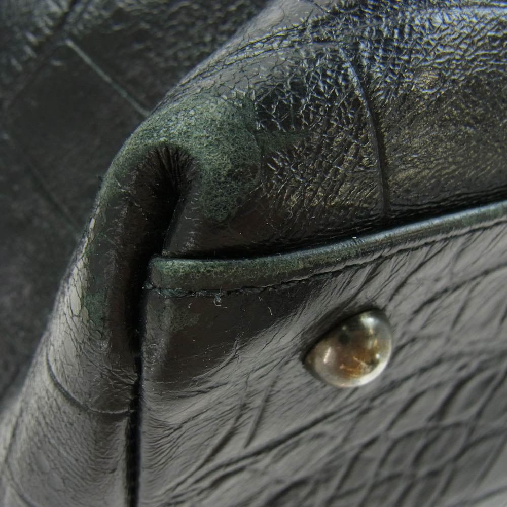 ⭐️新品未使用⭐️ トフアンドロードストーン クロコ型押し トート