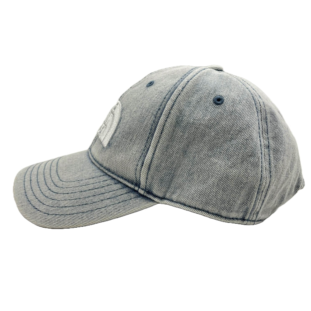 THE NORTH FACE ノースフェイス NN02044 ブリーチ デニム ロゴ キャップ インディゴブルー系【中古】