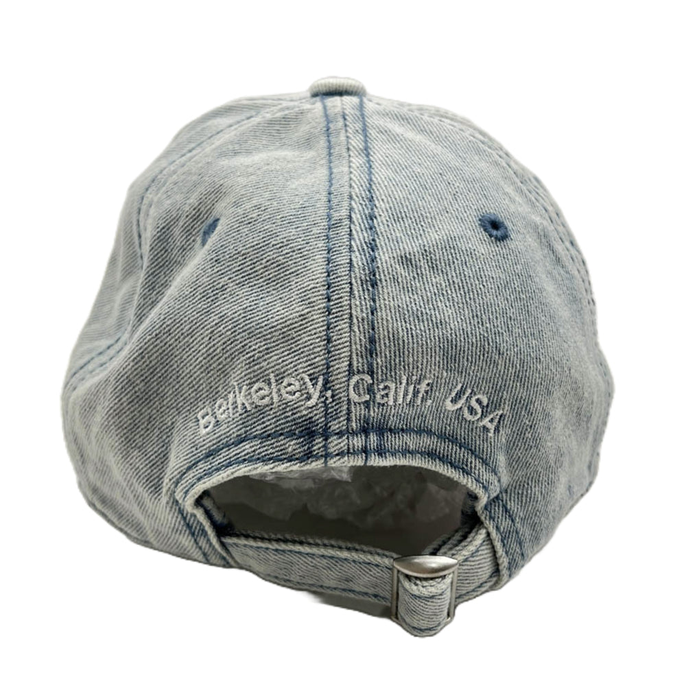 THE NORTH FACE ノースフェイス NN02044 ブリーチ デニム ロゴ キャップ インディゴブルー系【中古】